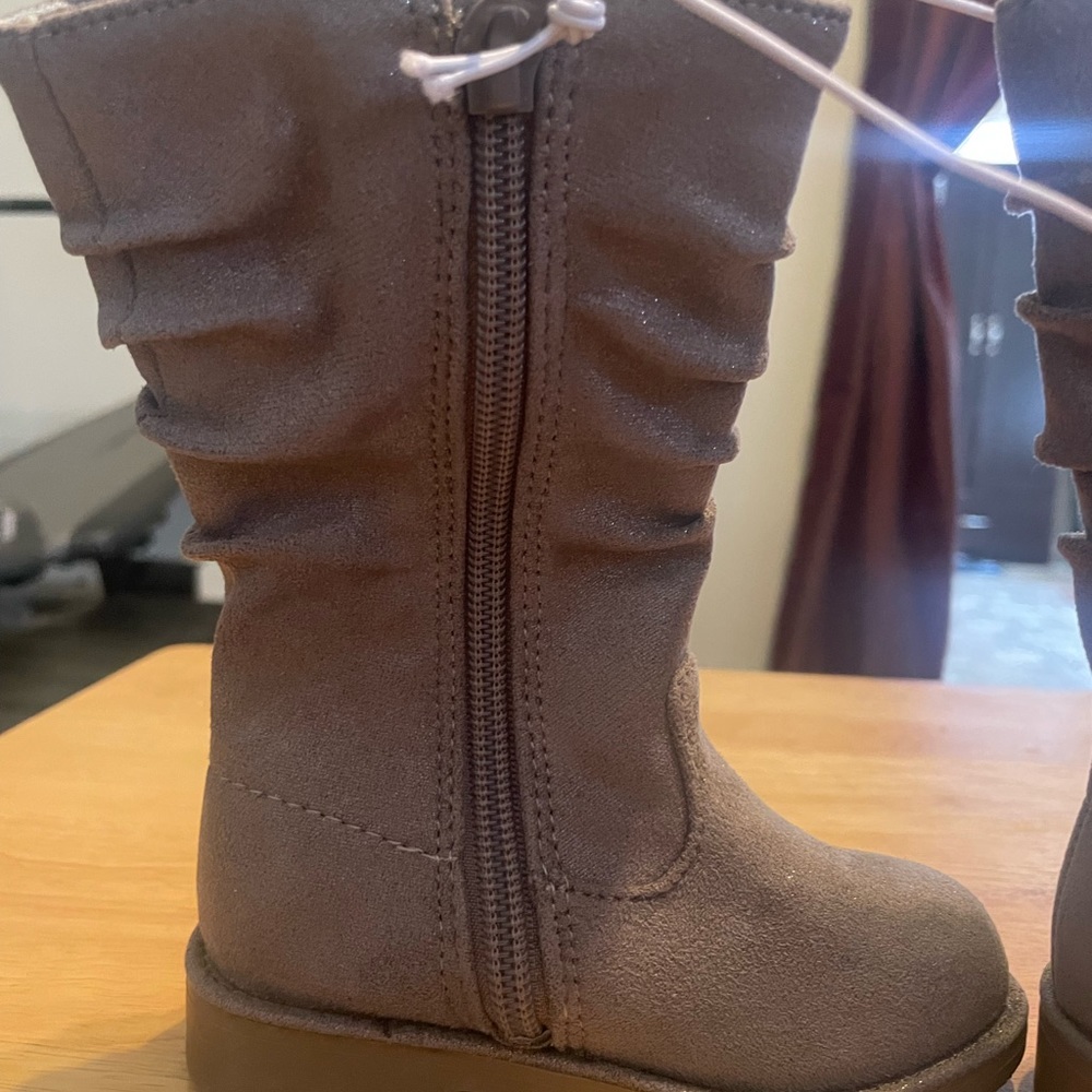 Harper canyon tan boots toddler